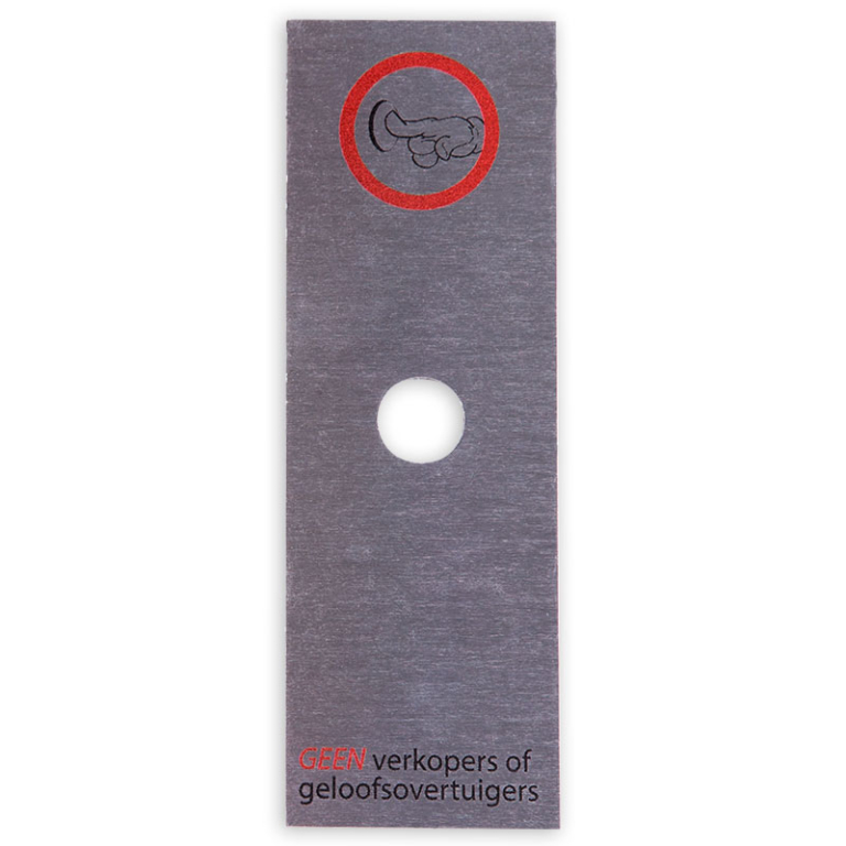 GEEN collecte en GEEN verkoop aan de deur Creabron