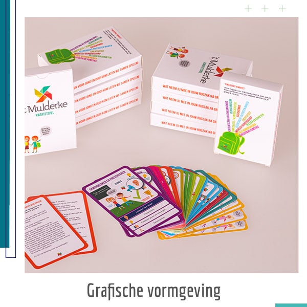 grafische vormgeving voor school uit Uden