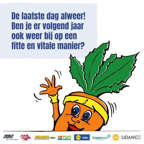 fb post over avondvierdaagse uden